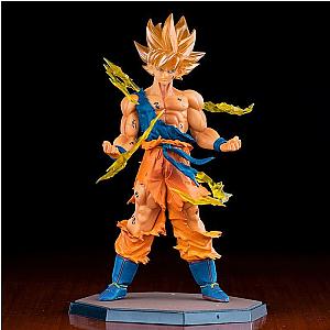 16cm Son Goku Super Saiyan Anime Dragon Ball Action Figure Model Toy