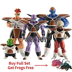 11-28cm Guldo Jeice Recoom Burter Ginyu Dragon Ball Z Action Figures Model Toys