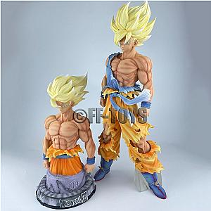 43CM Son Goku Dragon Ball Z Super Saiyan Action Figures Collection Model Toys