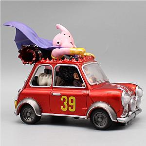 15cm Majin Buu Dragon Ball Z Mr. Satan With Car Figures Toy