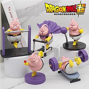 9cm Majin Buu Muscle Model Dragon Ball Action Figure Toy