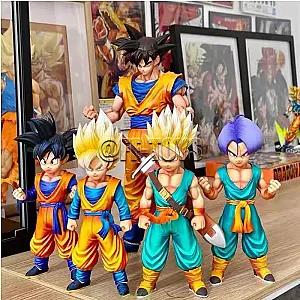 Anime Dragon Ball Z Son Goten Super Saiyan Trunks Action Figures Toy