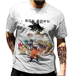 Anime Dragon Ball Goku Vegeta Fashion 3D T-shirts