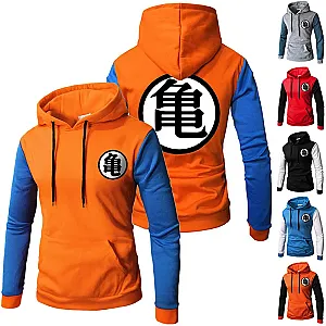 Dragon Ball Anime Cosplay Men's Jacket Hooded Coat