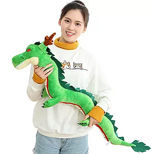 80cm Green Shenlong Anime Dragon Ball Animal Dragon Stuffed Toy Plush