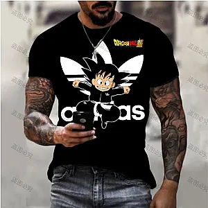 Dragon Ball Z Goku Super Saiyan Streetwear Men's T-shirt