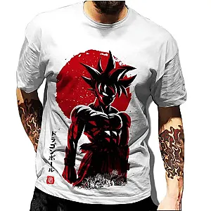 Dragon Ball Anime Goku Fashion Short Sleeve T-shirts