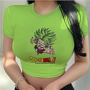 Dragon Ball Z Vegeta Goku Anime Crop Top