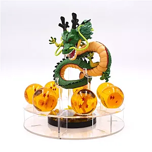 Dragon Ball Z Anime Shenlong Dragon and 7 Stars Dragon Crystal Balls Figure Toys