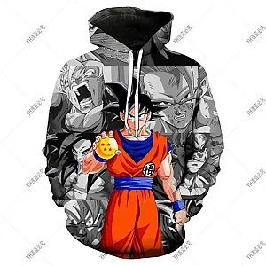 Super Dragon Ball Goku 3D Hoodies