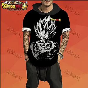 Dragon Ball Z Vegeta Oversized Streetwear T-shirts