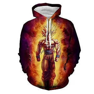 Dragon Ball Anime Goku 3D Print Hoodies