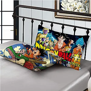 Dragon Ball Goku Characters Decoration Rectangle Anime Cushion Cover Pillowcase