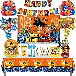 Goku Dragon Ball Z Kids Birthday Party Decoration
