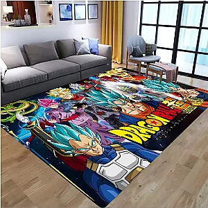 Dragon Ball Son Goku Vegeta Non-slip Son Goku Vegeta Rectangle Carpet