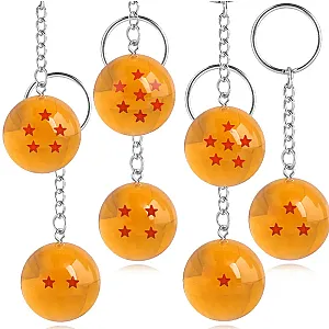 Dragon Ball Star Dragon Balls Cosplay Keychains