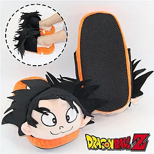 Dragon Ball Anime Son Goku 3D Plush Cotton Slippers