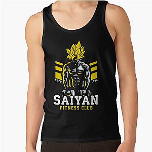 Saiyan Fitness Club, Train Insaiyan, Anime Gym Motivation - Dragon Ball Tank Top