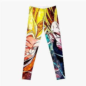 Vegeta Dragon Ball Fanart Leggings