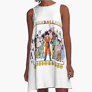 Dragon ball Super Family A-Line Dress