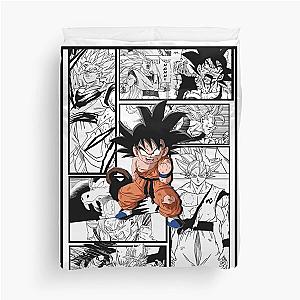 goku manga anime dragon ball Duvet Cover