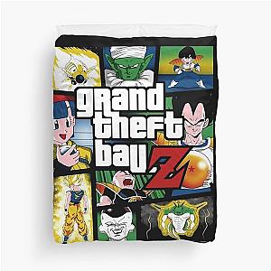 Goku And His Friends Vintage Dragon Ball Z Gamer Duvet Cover