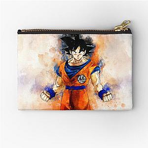 Goku - Dragon Ball Z watercolor Zipper Pouch