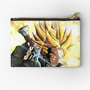 Future Trunks Dragon Ball Artwork For Otaku Zipper Pouch