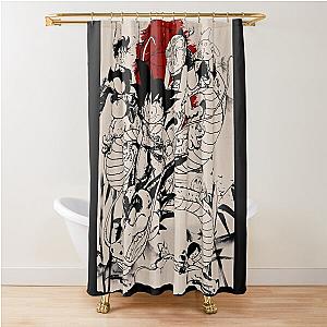 Dragon Ball Anime and Manga Shower Curtain