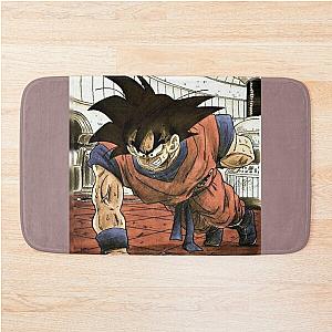 dragon ball,dragon ball super,son goku,dragon ball z,kakarot,anime,manga,gym,motivation,motivational,work out,working out,gym rat,anime gym  Bath Mat