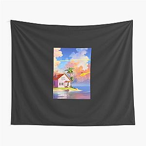 Master Roshi Kame House - Dragon Ball - Artwork Classic Tapestry