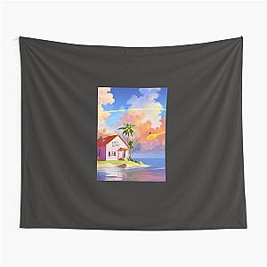 Master Roshi Kame House - Dragon Ball - Artwork Art Board Print Tapestry