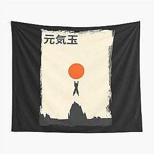 Dragon Ball Z Genki Dama Minimal Design Tapestry