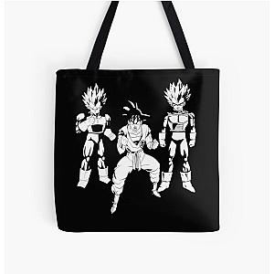 Dragon Ball Z / Goku vegeta super saiyan All Over Print Tote Bag