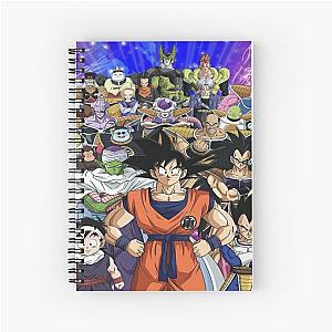 Dragon Ball z group Spiral Notebook