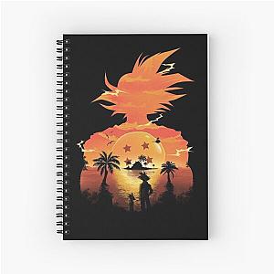 Dragon Ball Sunset Spiral Notebook