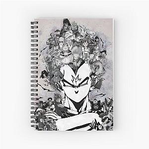 Vegeta Dragon Ball Spiral Notebook