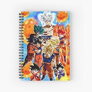 Dragon Ball Vibes  Spiral Notebook