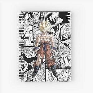 goku manga ver anime dragon ball Spiral Notebook