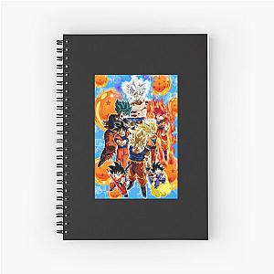 Dragon ball Z Poster Spiral Notebook