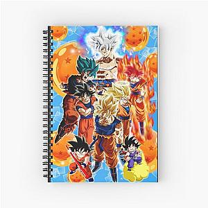 Dragon ball Z Poster Spiral Notebook