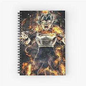 Dragon Ball Super Vegeta super sayan  form  Spiral Notebook