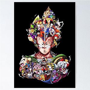 Dragon Ball Vegeta Poster