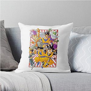 Dragon Team - Dragon Ball Throw Pillow