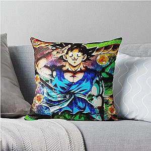 Dragon Ball Anime and Manga Throw Pillow