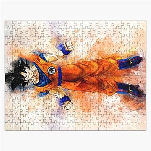 Goku - Dragon Ball Z watercolor Jigsaw Puzzle