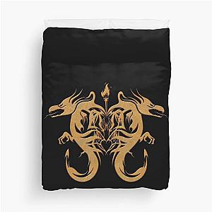 Dragonheart Black Duvet Cover