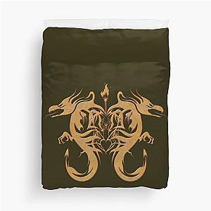 Dragonheart Military Green Duvet Cover