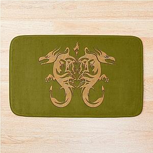 Dragonheart Olive Bath Mat