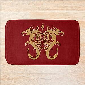 Crimson Dragonheart Bath Mat
